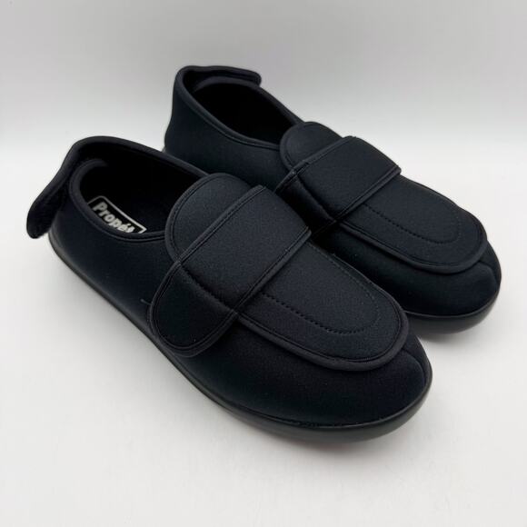 Propet Womens Cronus Medicare Diabetic Slipper Shoe US 10M EU 40.5 Black EUC - Picture 6 of 15